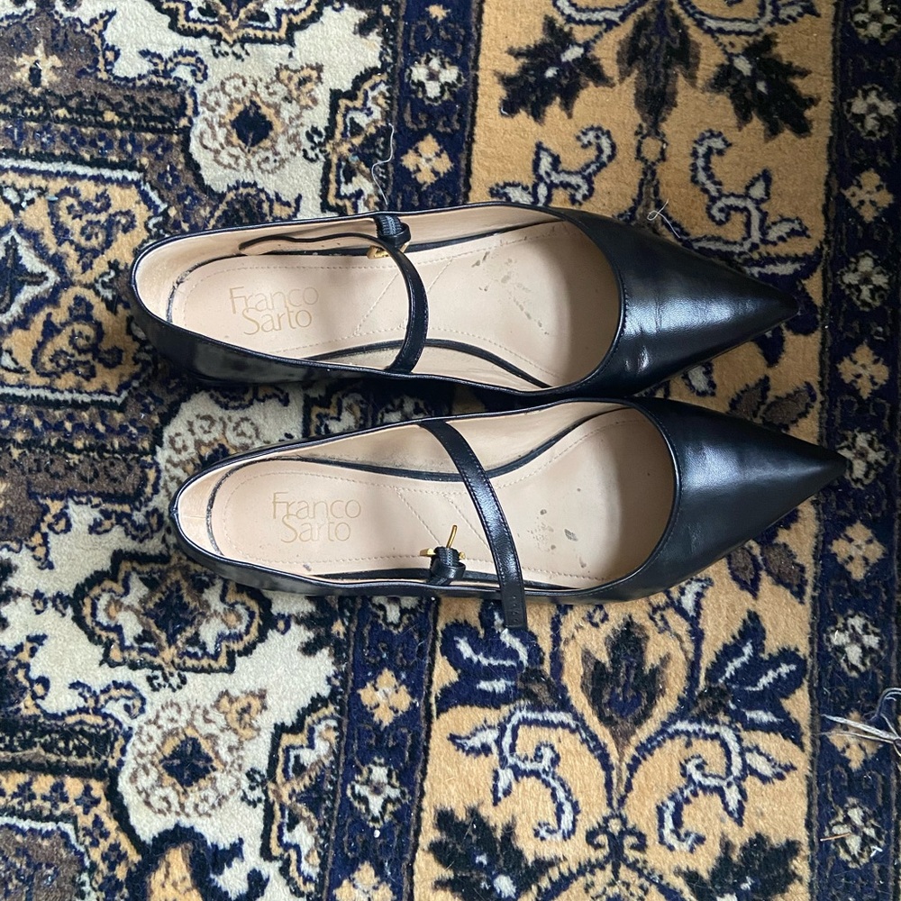 Franco Sarto Black Women's Shoes - Picture 2 of 3